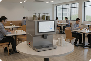 公司茶水间的灵霁饮品机