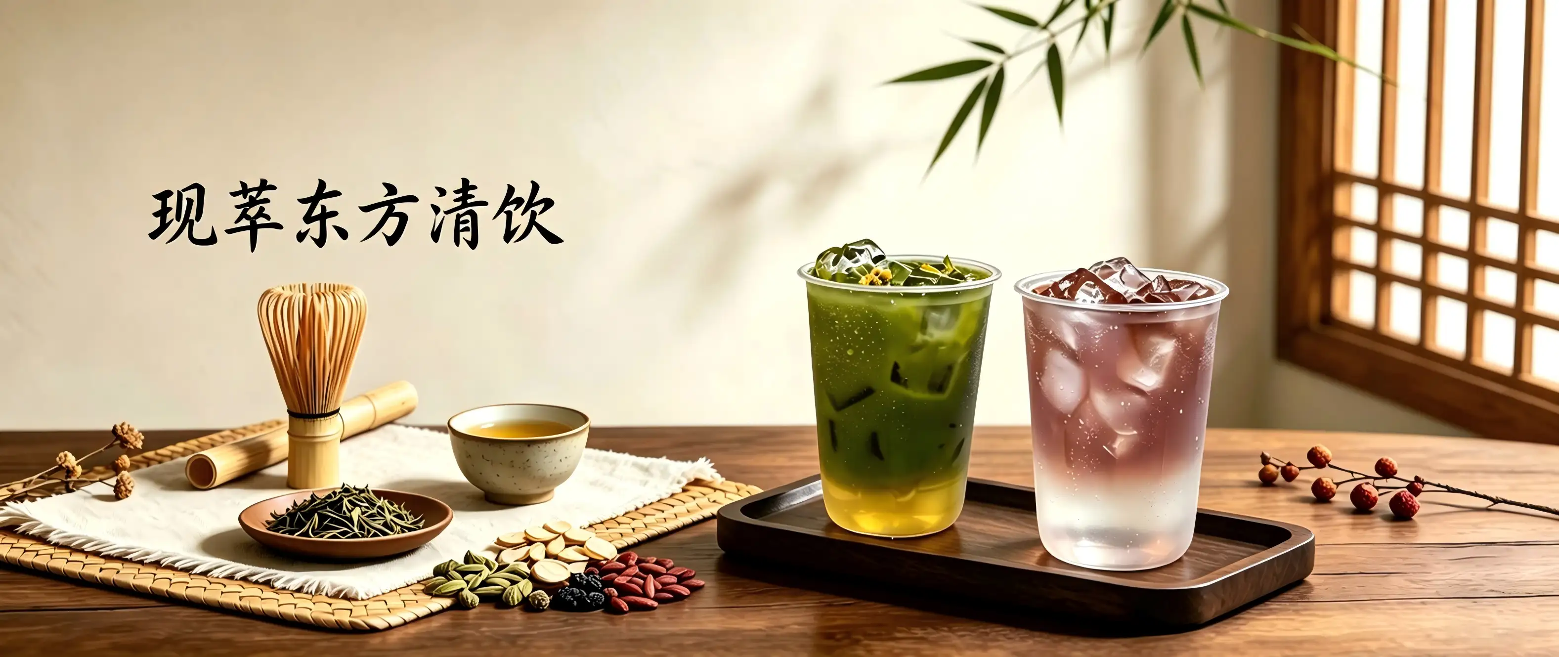喝出东方美！灵霁C系列，为你特调一杯“草本高定”